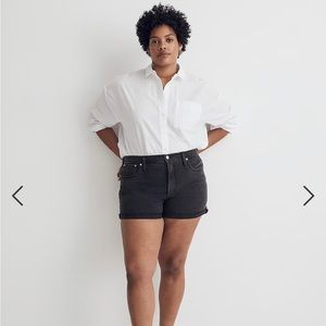 NWT Madewell High-Rise Denim Shorts in Lunar Wash size 31